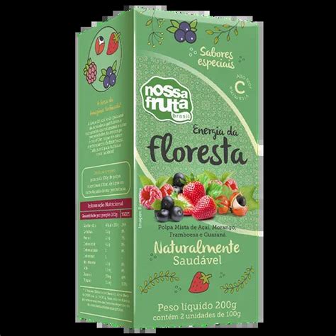 Polpa De Fruta Acerola Fruta Pluss Pacote 400g 4 Unidades