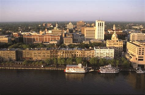 Savannah Historic District Skyline Iaca