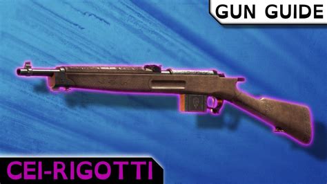 Cei Rigotti Gun Guide The Starter Semi Auto Battlefield 1 Weapon