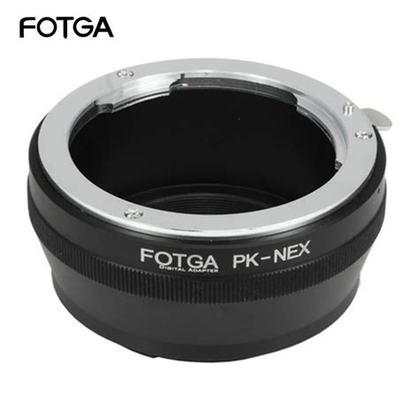 Fotga Pentax K Pk Adattatore Da Obiettivo A E Mount Per Sony Nex C