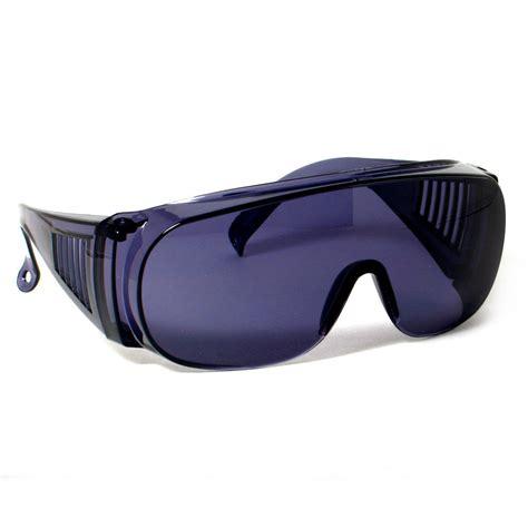 1003S Over Glasses UV Protection in Smoke - Low Vision Glasses