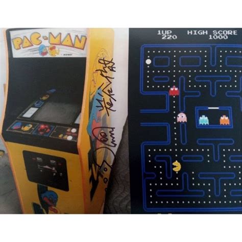 Toru Iwatani Pac Man Creator 8 X 10 Photo Signed Etsy Australia