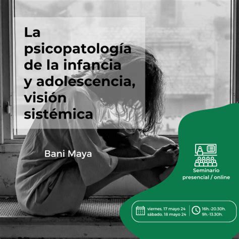 Evntf Seminario Fin De Semana Psicopatolog A De La Infancia Y La