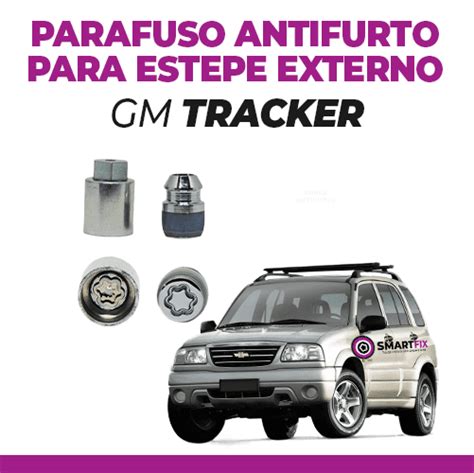 Parafuso Trava para Estepe Externo GM Tracker até 2012 McGard Oficial