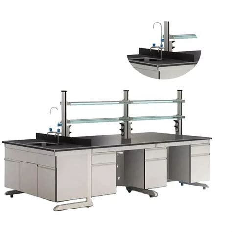 Chemical Laboratory Steel Wood Work Bench Lab Furniture Laboratory