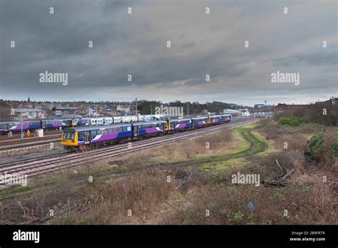 Withdrawn Arriva Northern Rail Class Pacer Trains Stored At Barrow