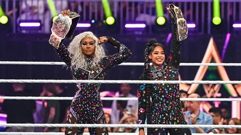 Bianca Belair E Jade Cargill Ret M O Wwe Women S Tag Team Championship