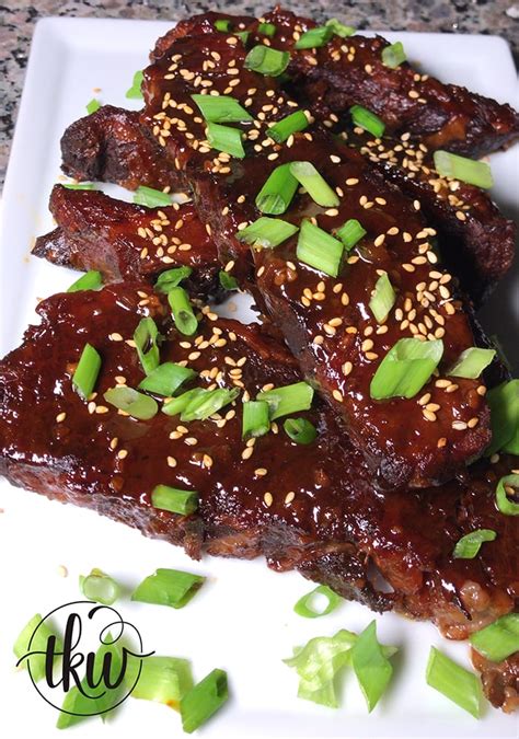 Instant Pot Korean Gochujang Sticky Boneless Beef Short Ribs