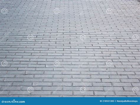 Concrete Or Cobble Gray Square Pavement Slabs Or Stones For Floor Wall