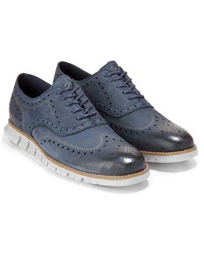 Blue Cole Haan Lace Ups For Men Lyst