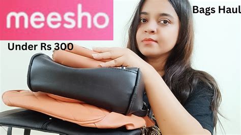 Meesho Bags Haul Under Rs Trendy Bags Slings Purse Heyitssree