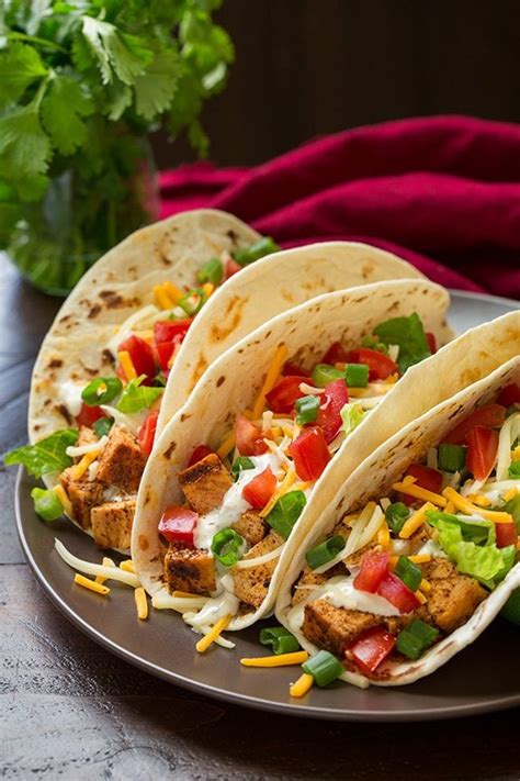 Grilled Chicken Tacos With Cilantro Lime Ranch Cooking Classy