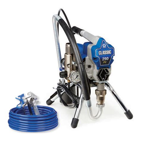 Graco 290 Classic PC Airless Sprayer 110V Stand Mount From SprayDirect