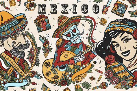 Traditional Mexican Tattoos