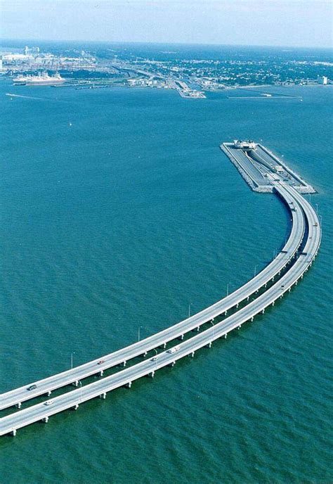 Underwater Bridge between Sweeden and Denmark | Chesapeake bay bridge ...