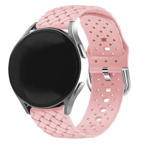 Polar Ignite Braided Silicone Strap Pink