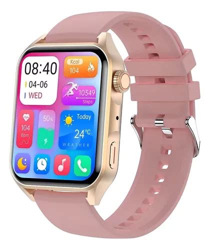 Smartwatch Rel Gio Inteligente Android Ios Blulory Glifo Ae Cor Da