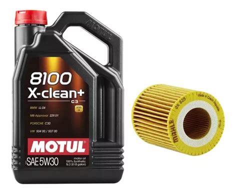 Kit Cambio Aceite Motul Y Filtro Mahle Bmw 116i 118i 11 16