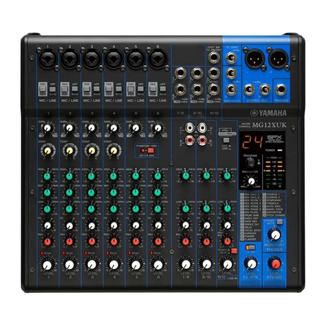 Yamaha MG12XUK Table De Mixage USB Analogique Gear4music