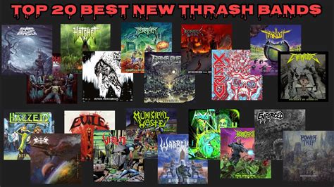 The 20 Best New Thrash Metal Bands Thrashmetal Thrashmetalband