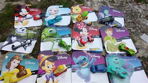 DISNEY Hot Wheels Character Cars Full Complete Set Of Series AND Series YouTube
