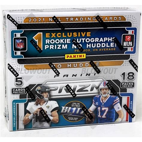 2021 Panini Prizm Football No Huddle Box