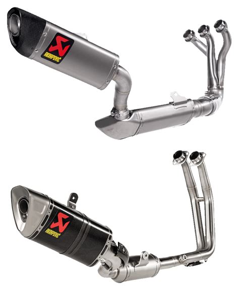 Akrapovic Racing Line Exhaust System With Eg Be Titanium Stainless