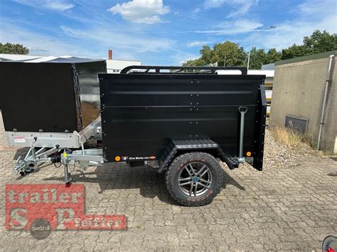 TPV KT EB2 Offroad PLUS SCHWARZ Koffer Deckel Anhänger mit verstärk