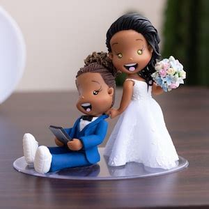 LGBTQ Wedding Cake Topper Custom Same Sex Couple Personalized Wedding Gift LGBT Wedding