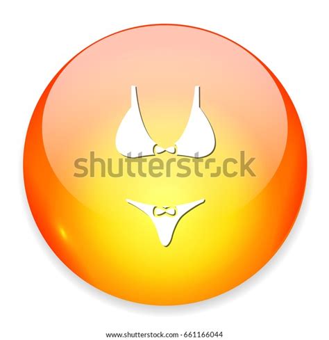 Women Bikini Icon Stock Vector Royalty Free 661166044 Shutterstock