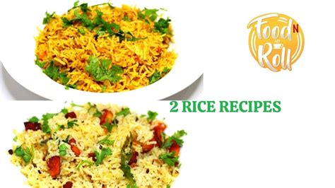 2 Easy Rice Recipes Easy Lunch Recipes Youtube