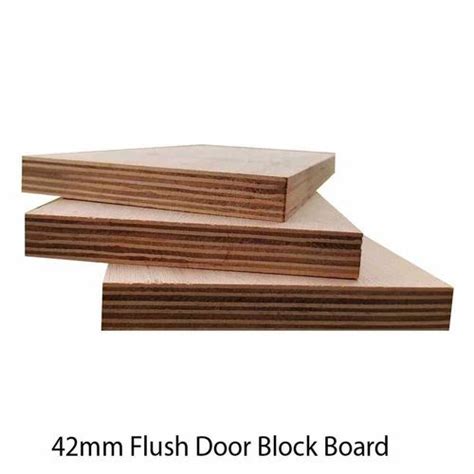 Pine Mm Flush Door Block Board For Doors At Rs Sq Ft In