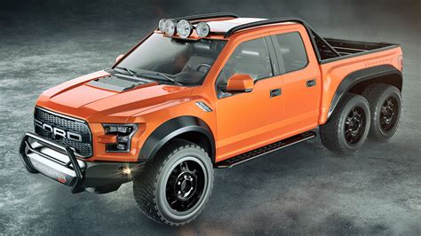 Hennessey Dévoile Son Raptor F 150 Modifié Avec 6 Roues Motrices