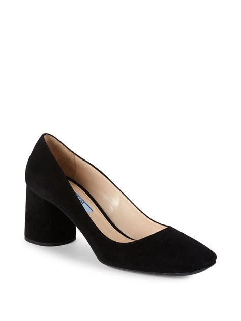 Prada Black Suede Pumps Atelier Yuwa Ciao Jp