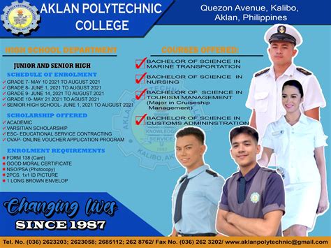 Aklan Polytechnic College College Of Maritime Education