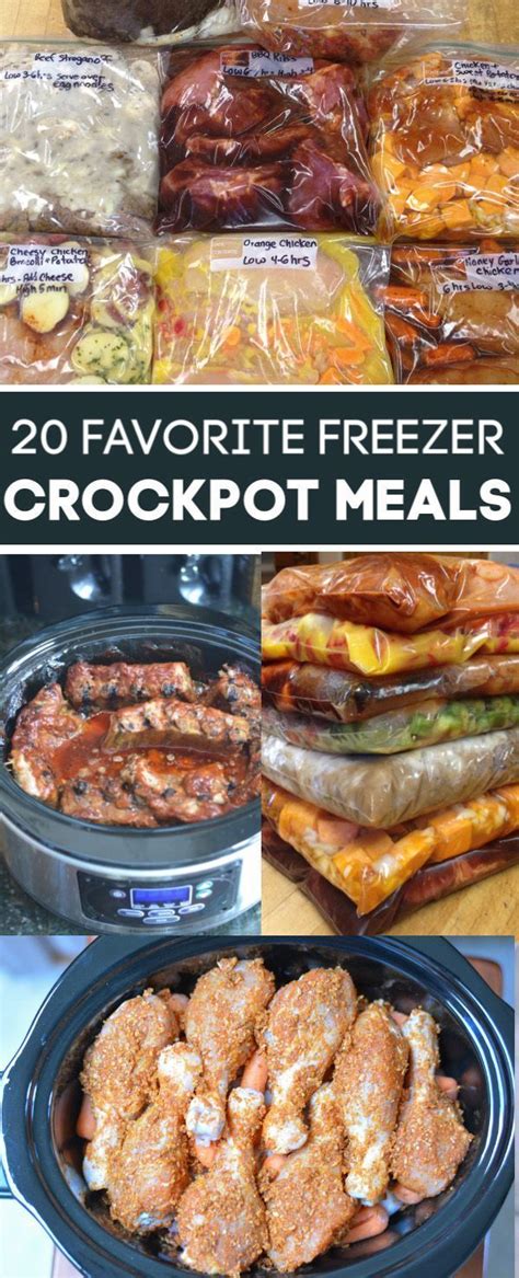 30 Crockpot Freezer Meals Artofit