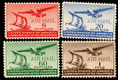 Philippines Scott C C Unused Hinged Asia Philippines Air Mail