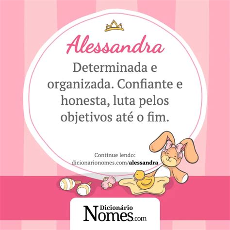 Significado do nome Alessandra Dicionário Nomes