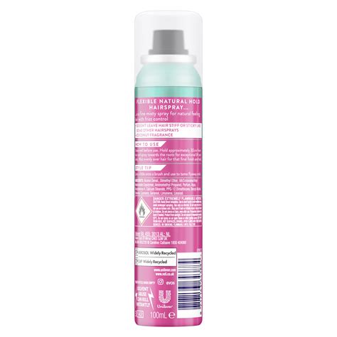 Vo5 Flexible Hold Hairspray 100ml Vo5