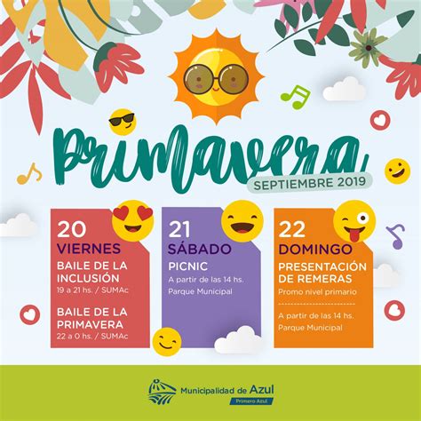 Variadas actividades para festejar el Día de la Primavera