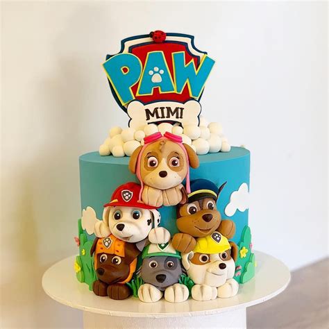 Paw Patrol Birthday Party Cake Th Birthday Cakes Bday Torta Paw