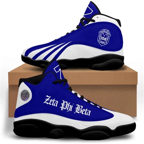 Zeta Phi Beta Style Sneakers Air Jordan 13 Shoes Teehall Live