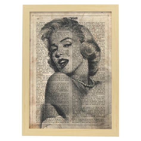 Affiche Marilyn Monroe Plaques De Caractères Importants Affiches De