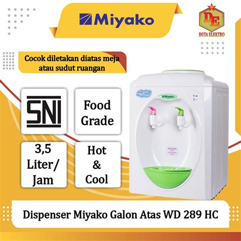 Miyako Wd Hc Top Gallon Dispenser Shopee Philippines