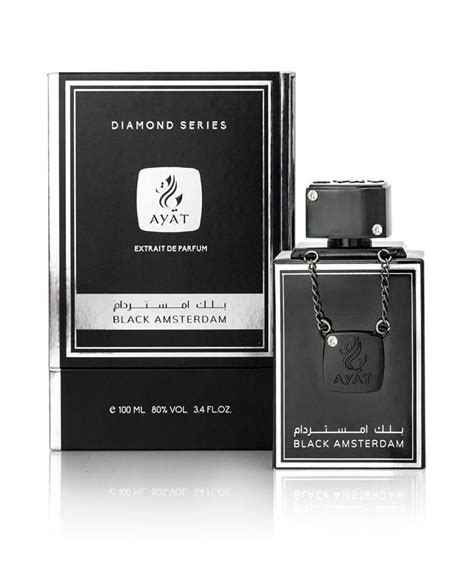 Eau De Parfum BLACK AMSTERDAM 100 Ml Diamond Series My Perfumes Home