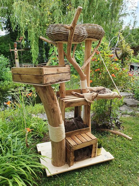 Baum Bjarne Outdoor Cat Tree Diy Cat Tree Cat House Diy