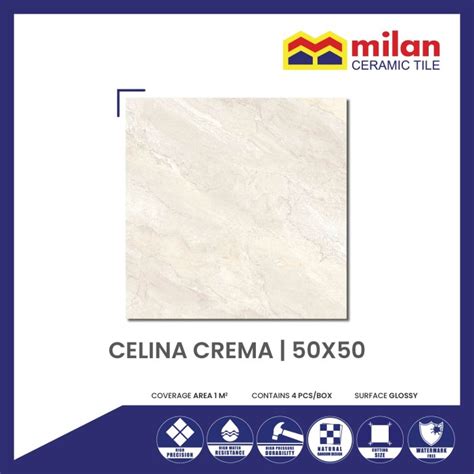 Jual Milan Celina Crema X Keramik Lantai Motif Marmer Natural