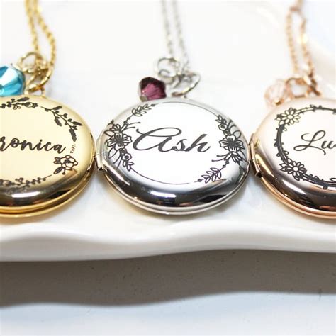 Personalized Locket - Etsy