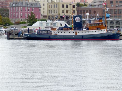 DAVID G SELLARS ON THE WATERFRONT Converted Tug Quite An Eye Catcher