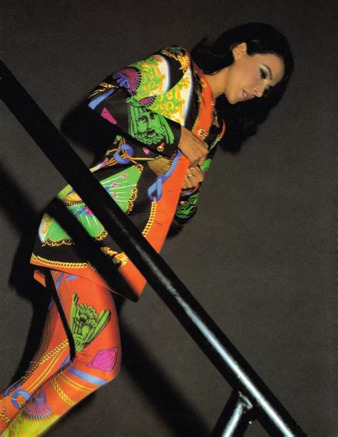 Dalma Callado 1991 Gianni Versace Collezione Spring Summer Lookbook